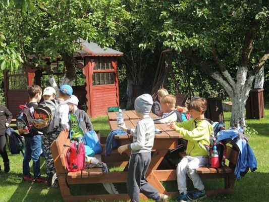  Grafika #1: PIERWSZAKI U ,,JĘDRUSIA W SŁAJSZEWIE grafika