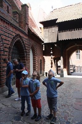  Grafika #15: Z WIZYTĄ W MALBORKU grafika