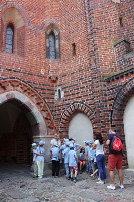  Grafika #18: Z WIZYTĄ W MALBORKU grafika