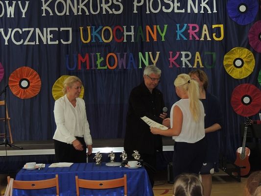  Grafika #19: I POWIATOWY KONKURS PIOSENKI PATRIOTYCZNEJ ,,UKOCHANY KRAJ" grafika