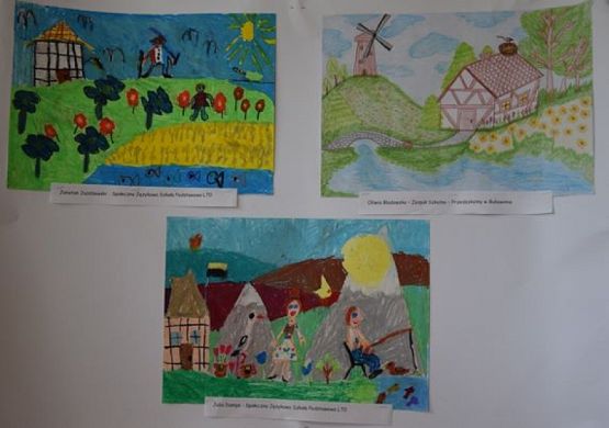  Grafika #4: WYNIKI V POWIATOWEGO KONKURSU PLASTYCZNEGO KASZUBY JAK MALOWANE grafika