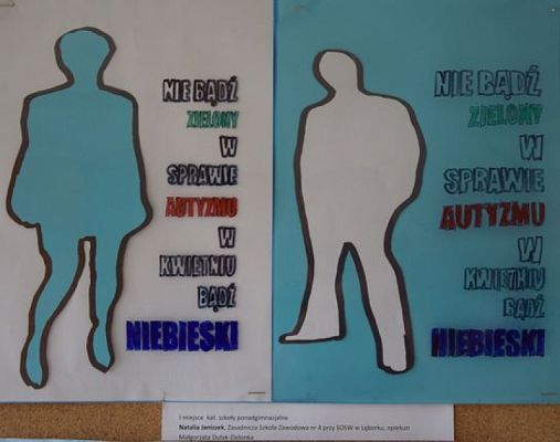  Grafika #3: AUTYZM - wiem, rozumiem, pomagam - wystawa prac grafika