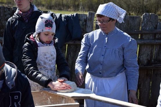  Grafika #2: KLASY DRUGIE W MUZEUM WSI SŁOWIŃSKIEJ W KLUKACH grafika