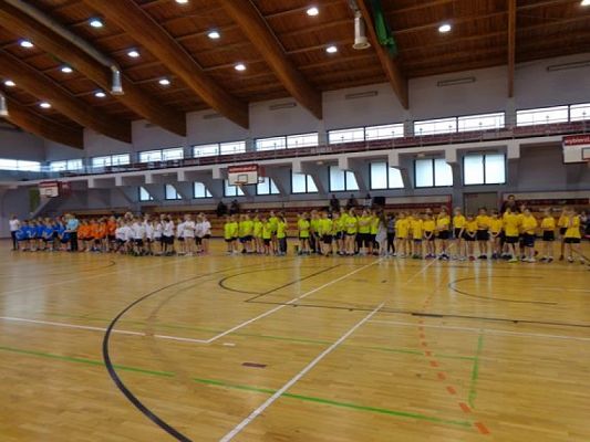  Grafika #17: MIEJSKIE ZAWODY SPORTOWE DLA SZKÓŁ PODSTAWOWYCH KLAS II i III Baw się razem z nami grafika