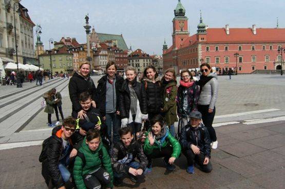 Grafika #7: WYCIECZKA KLAS IV - V DO WARSZAWY grafika